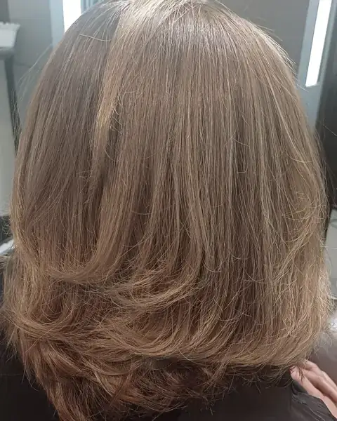 Coupe dégradée blond — MMB Studio