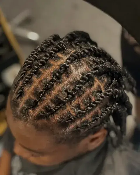 Twists homme, vue dessus — MMB Studio